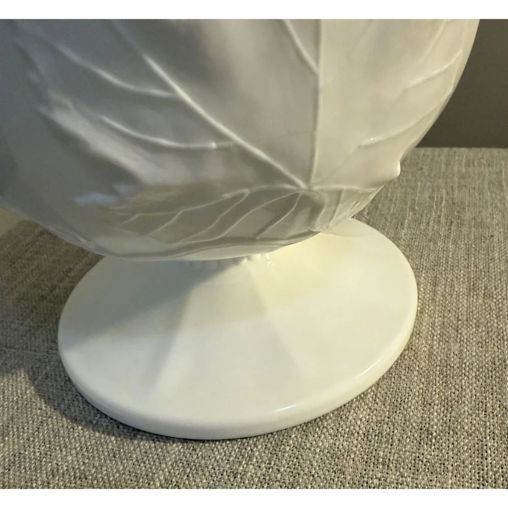🍇 Vintage Indiana Colony Harvest Milk Glass Pitcher | White Grape & Vine | 10”
